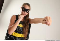 Naty BATGIRL KNEELING POSE 2